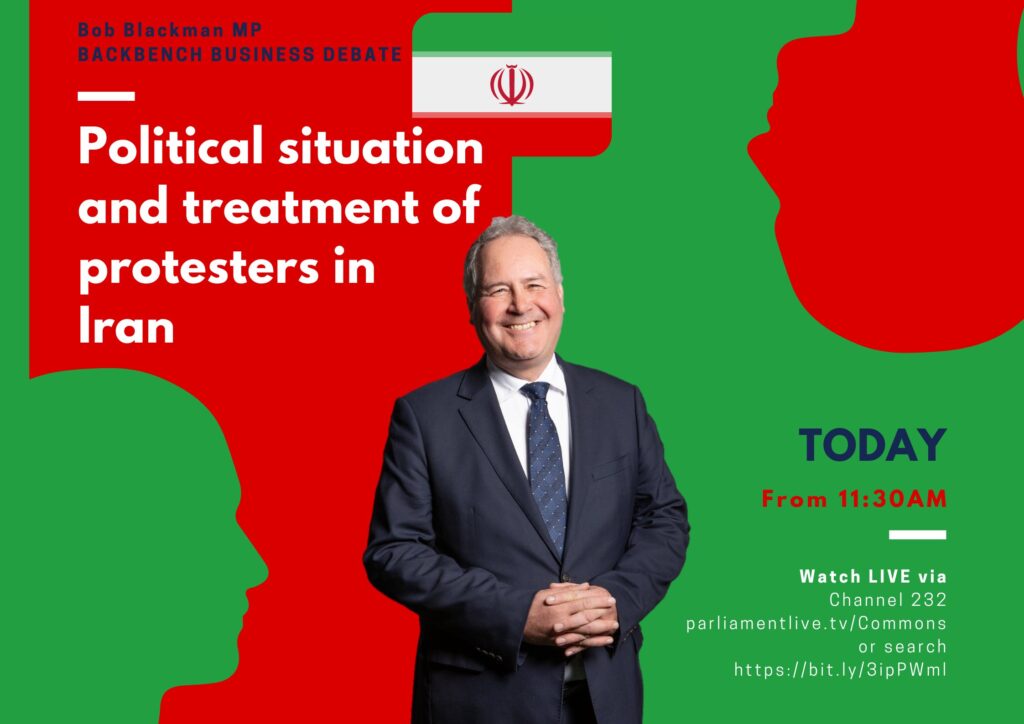 Bob Blackman - Poster